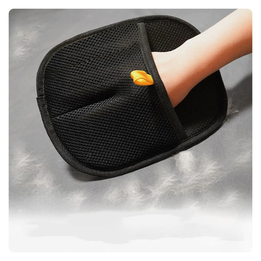 Pet Hair Removal Glove – For Dogs & Cats | Easy Grooming