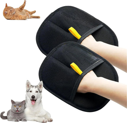 Pet Hair Removal Glove – For Dogs & Cats | Easy Grooming